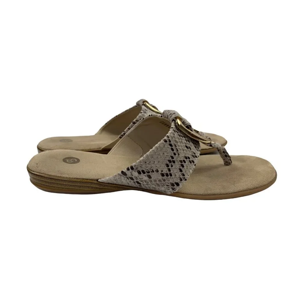 DB Established 1962 Women's Snake Print Sandals - Picture 4 of 6